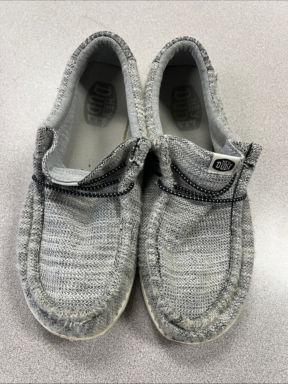 Hey Dude Kids Grey Slip-On Shoes